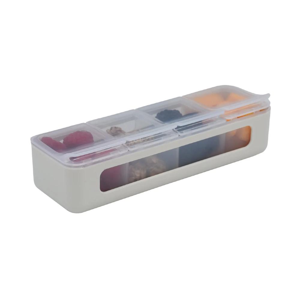 Melii 4 Compartment Snackle Box