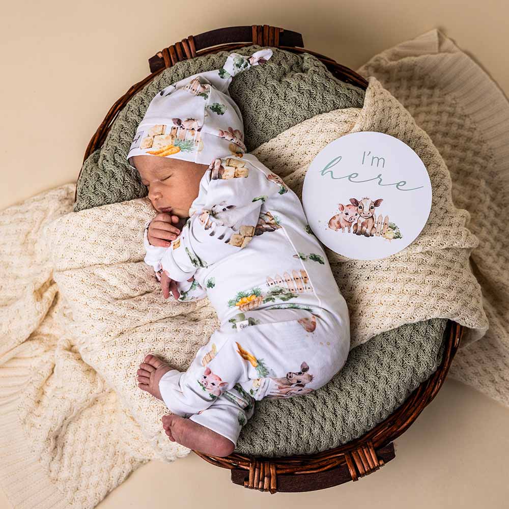 Snuggle Honey Milestone Cards