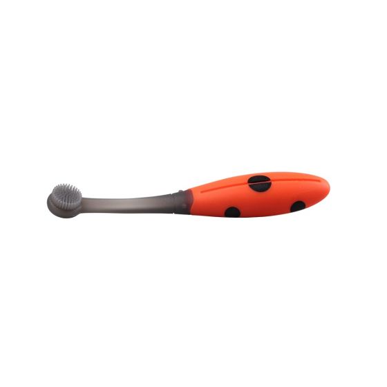Mombella Silicone Ladybug Training Toothbrush