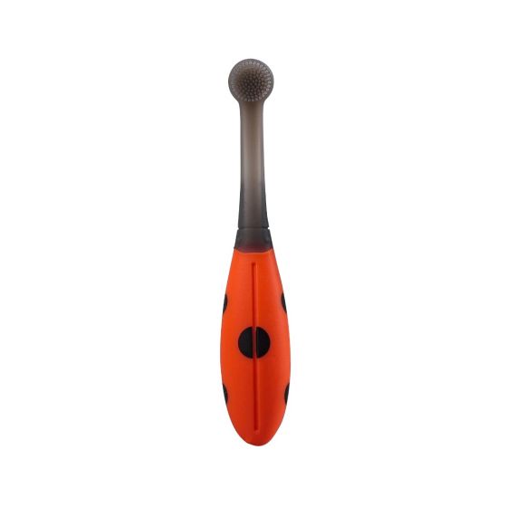 Mombella Silicone Ladybug Training Toothbrush