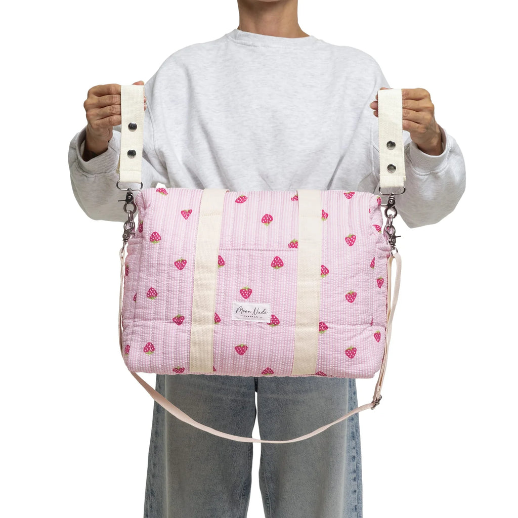 Moon Nude Diaper Bag - Strawberry