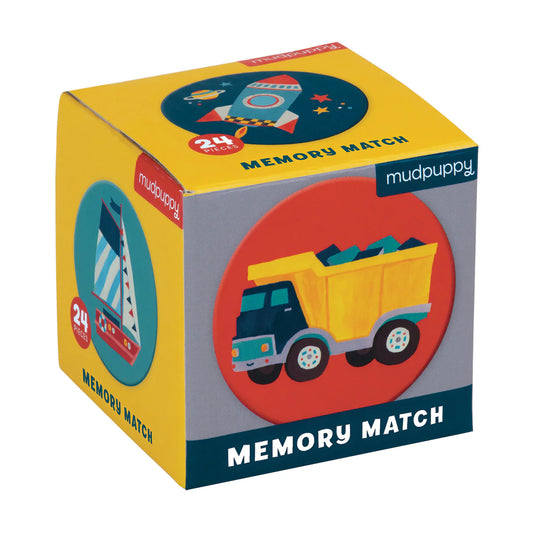 Mudpuppy Mini Match Game - Transport