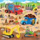 Mudpuppy Construction 25 piece Floor Puzzle