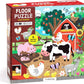 Mudpuppy Farm Friends 25 piece Floor Puzzle