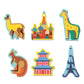 Mudpuppy Map of the World 78 piece Puzzle