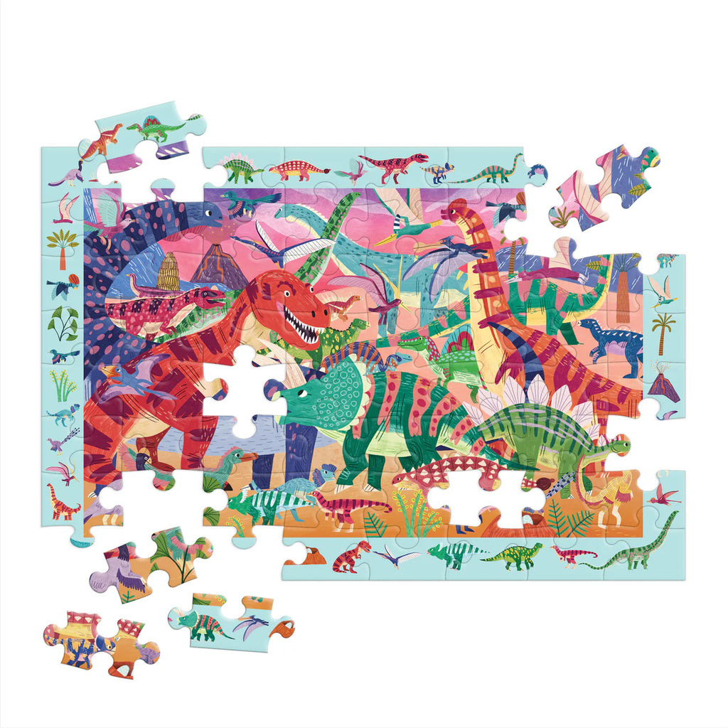 Mudpuppy Mighty Dinosaur 64 Piece Search & Find Puzzle