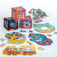 Mudpuppy Mini Shaped 24 piece Puzzle - Firetruck