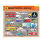 Mudpuppy Vehicles on the Move 100pc Puzzle + Display Stand