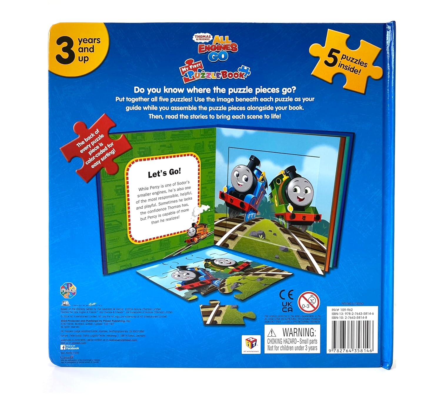My First Puzzle Book - Thomas & Friends All Engines Go