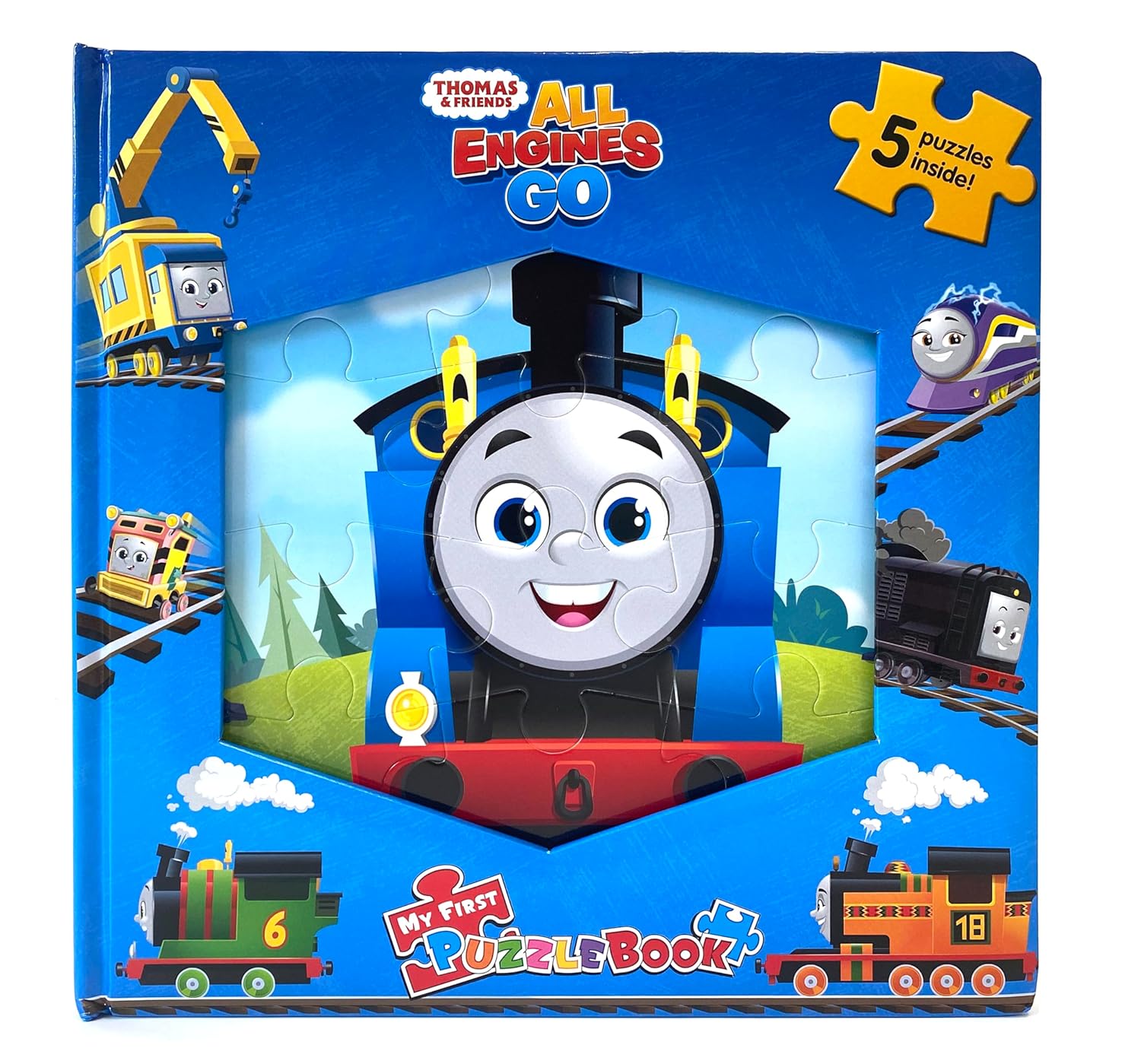 My First Puzzle Book - Thomas & Friends All Engines Go