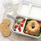 nestling stainless steel duo lunchbox