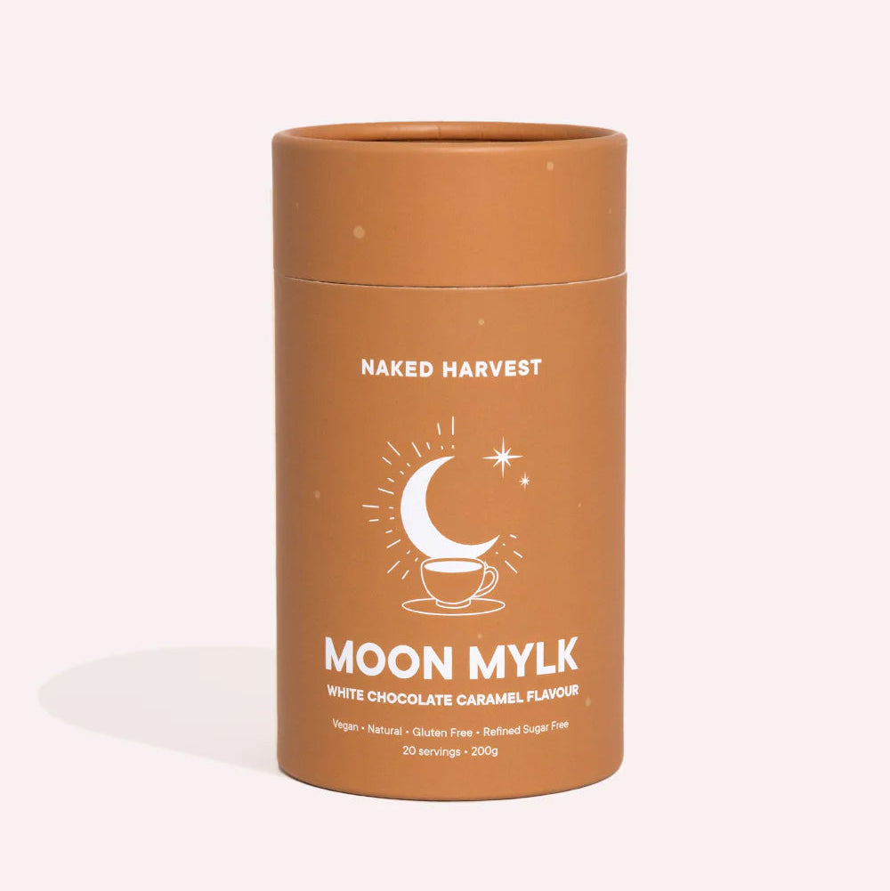 NU Harvest Moon Mylk - White Choc Caramel Swirl