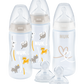 nuk first choice plus baby bottle 3 pack - temperature control