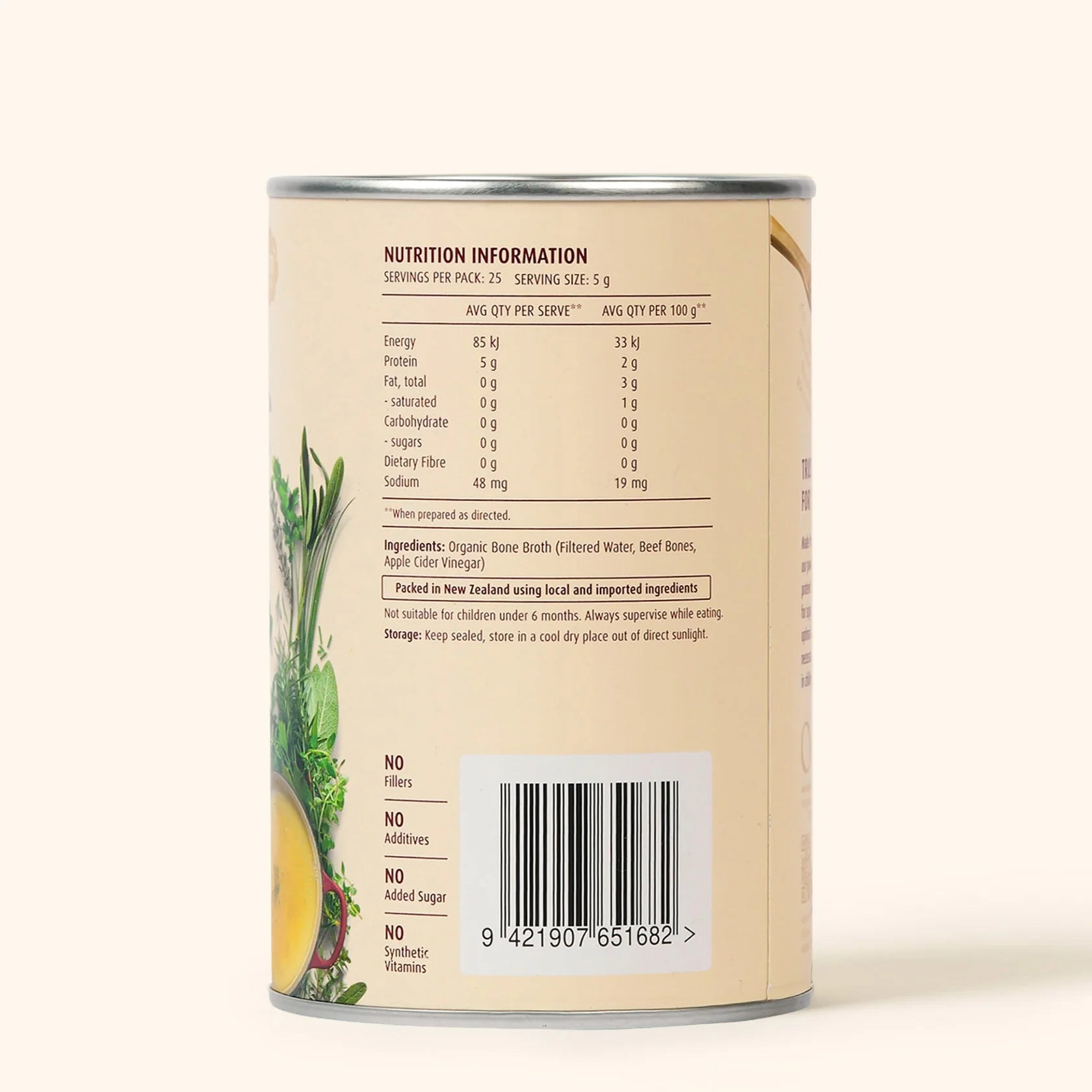 Odi Organic Beef Bone Broth