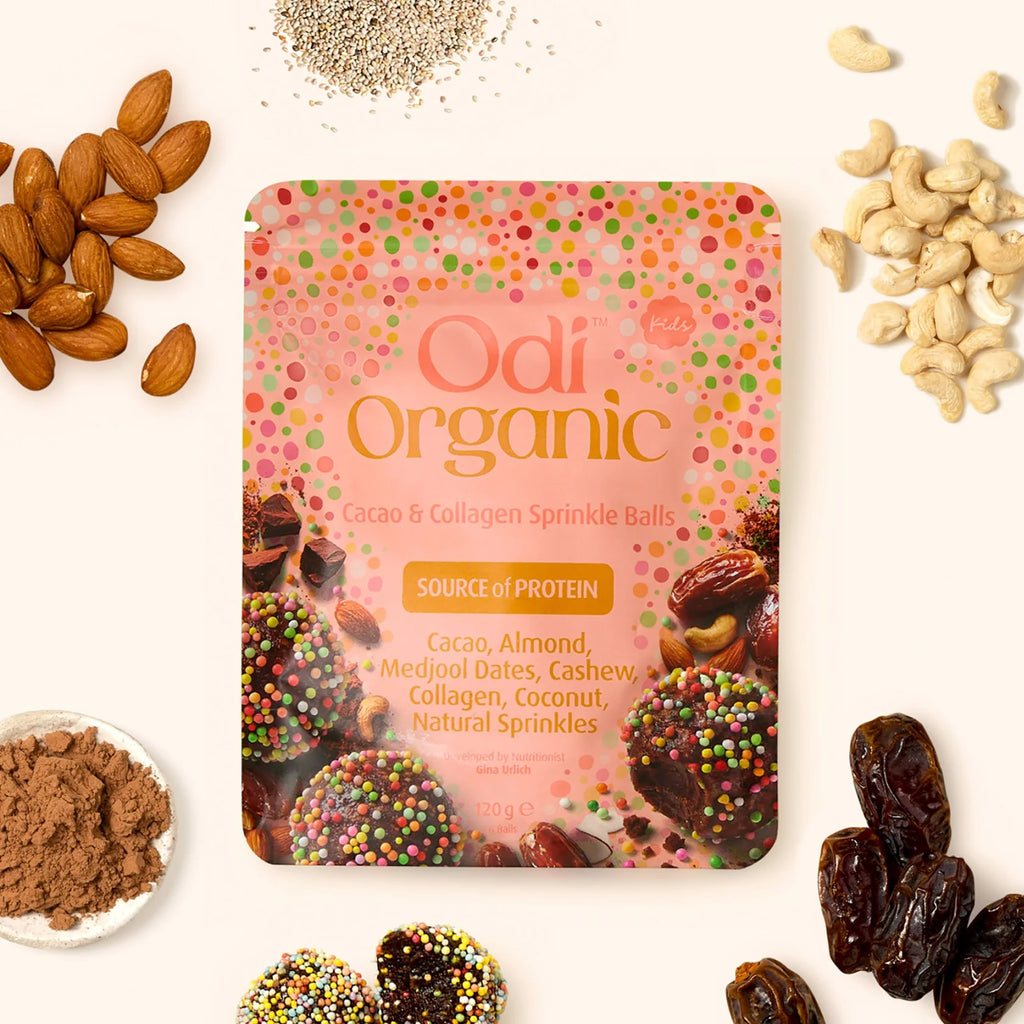 Odi Organic Cacao & Collagen Sprinkle Balls