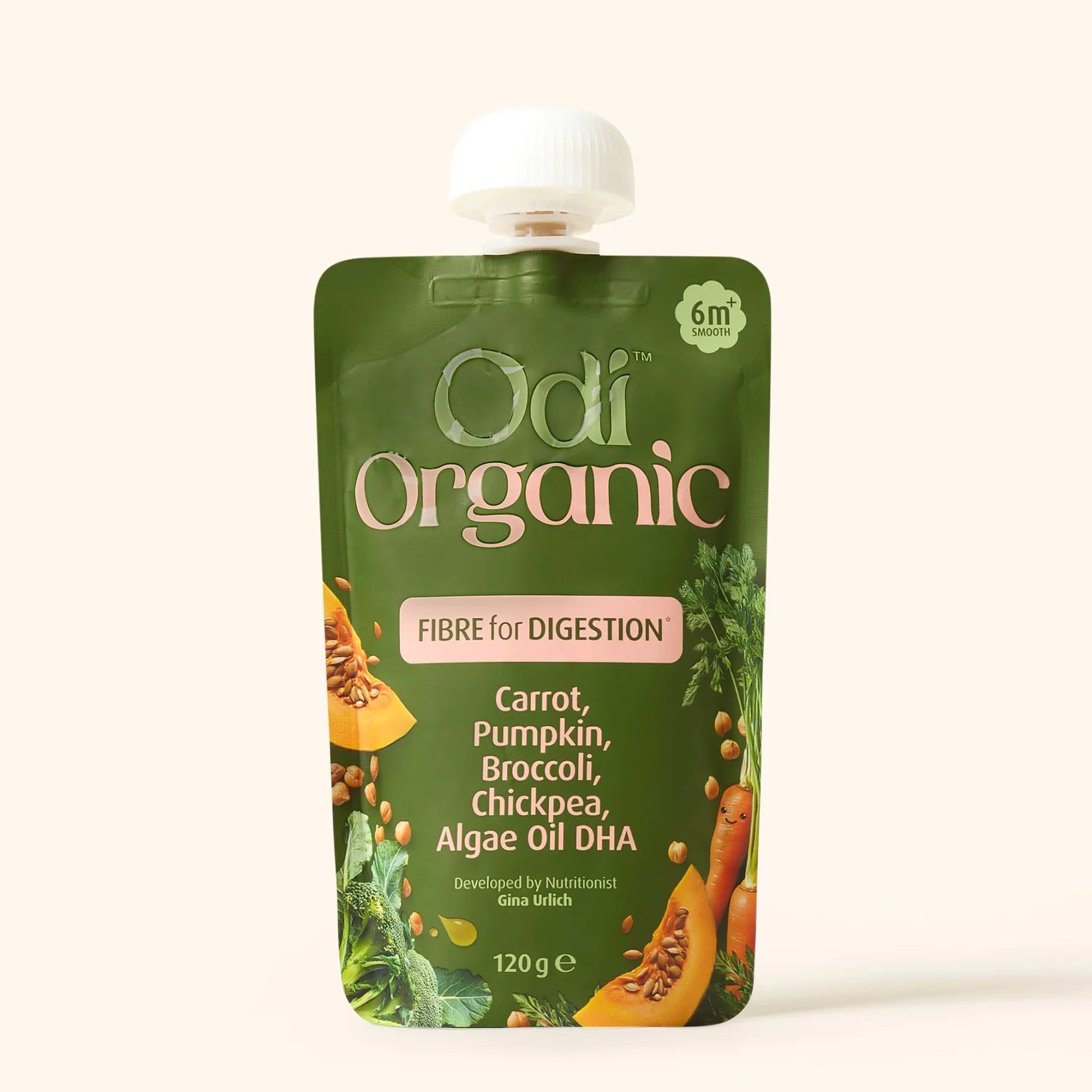 Odi Organic Pouches - Chickpea & Vegetables