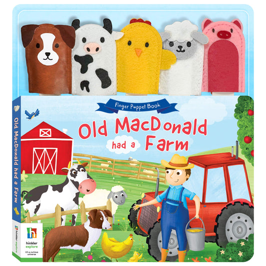 Finger Puppet Book: Old MacDonald Had A Farm