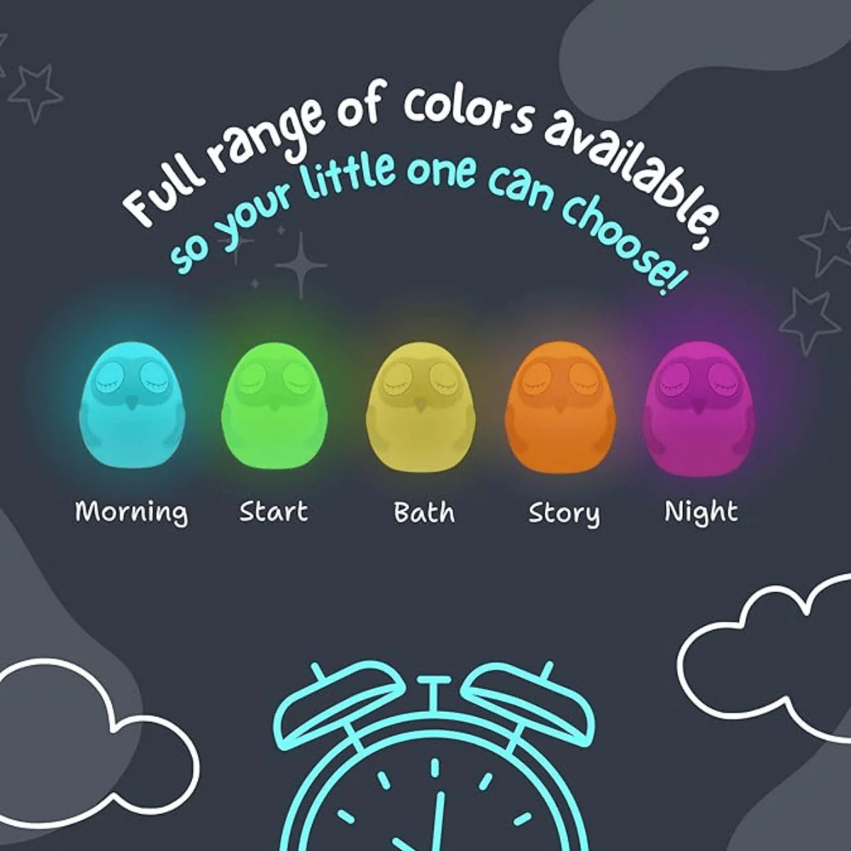 Ooly Toddler Sleep Training Clock
