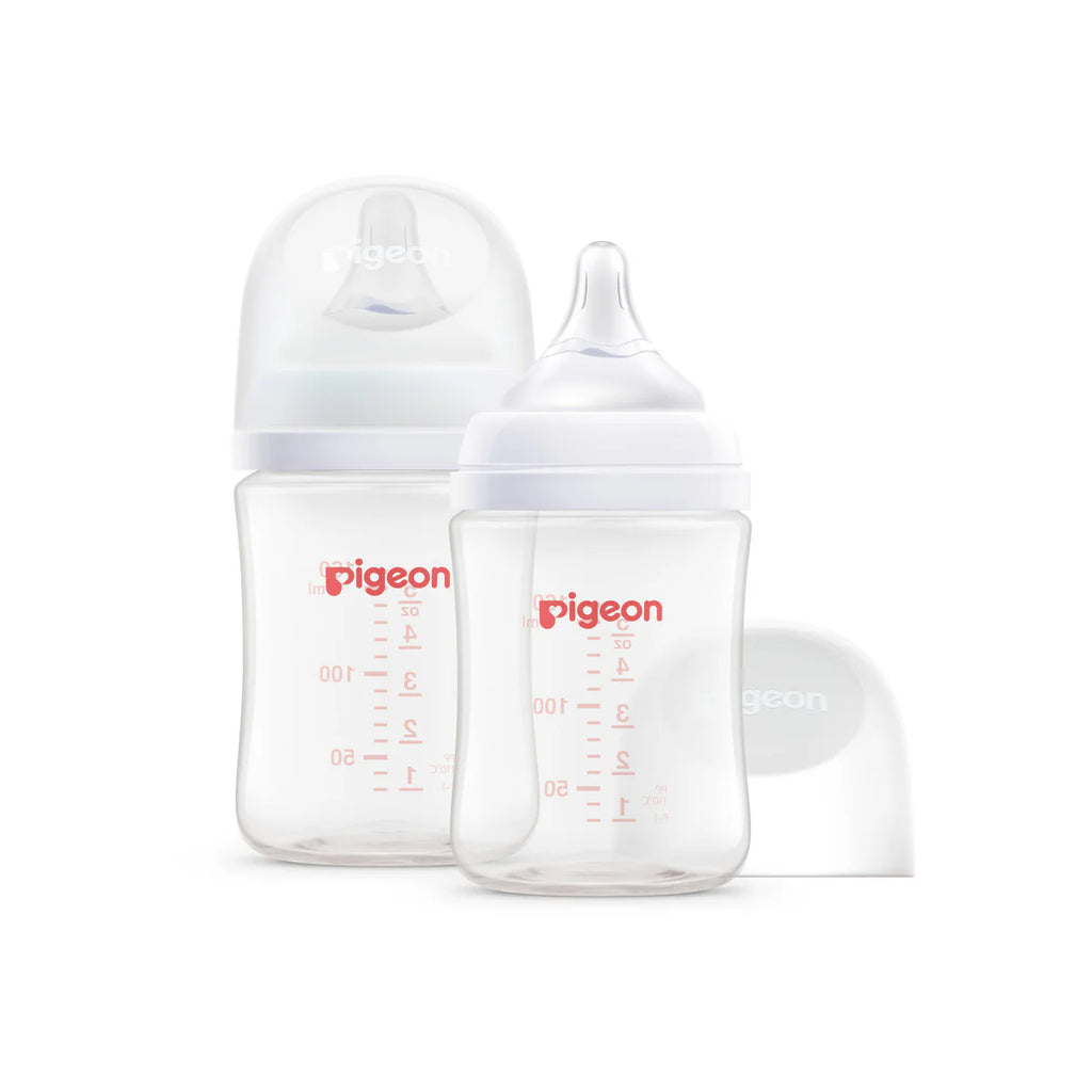 Pigeon SofTouch™ Wide Neck Bottle - 160ml Twin Pack