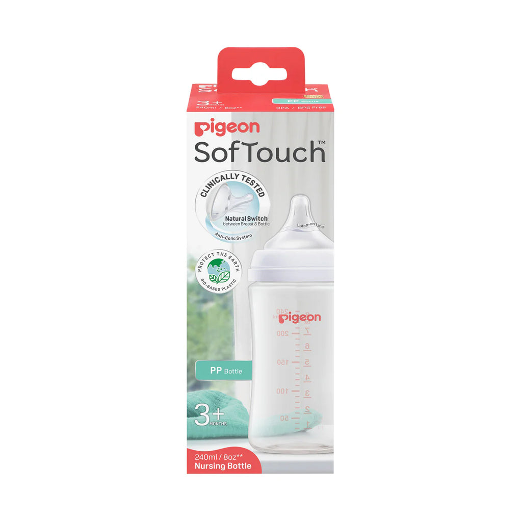 Pigeon SofTouch™ Wide Neck Bottle - 240ml