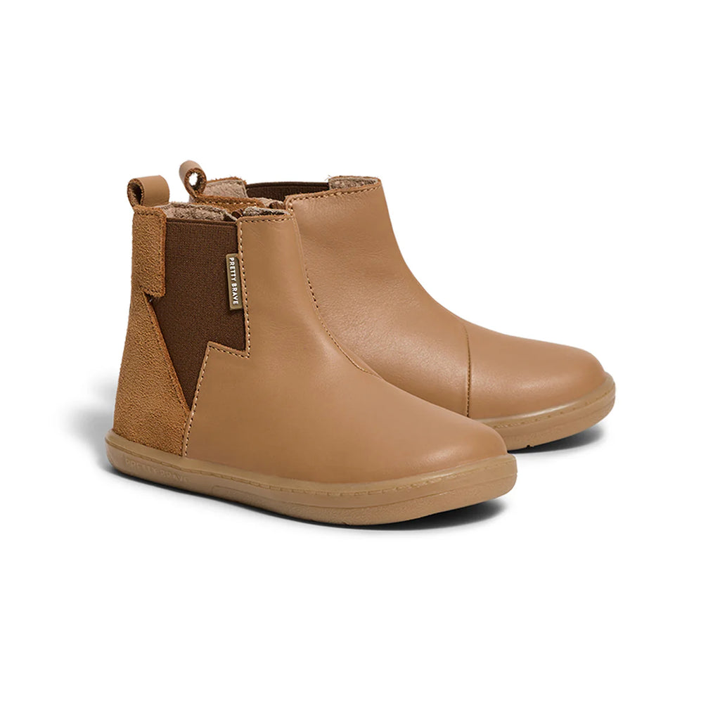Pretty Brave Electric Boot - Tan