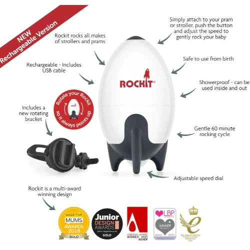 Rockit Stroller Rocker - Rechargeable