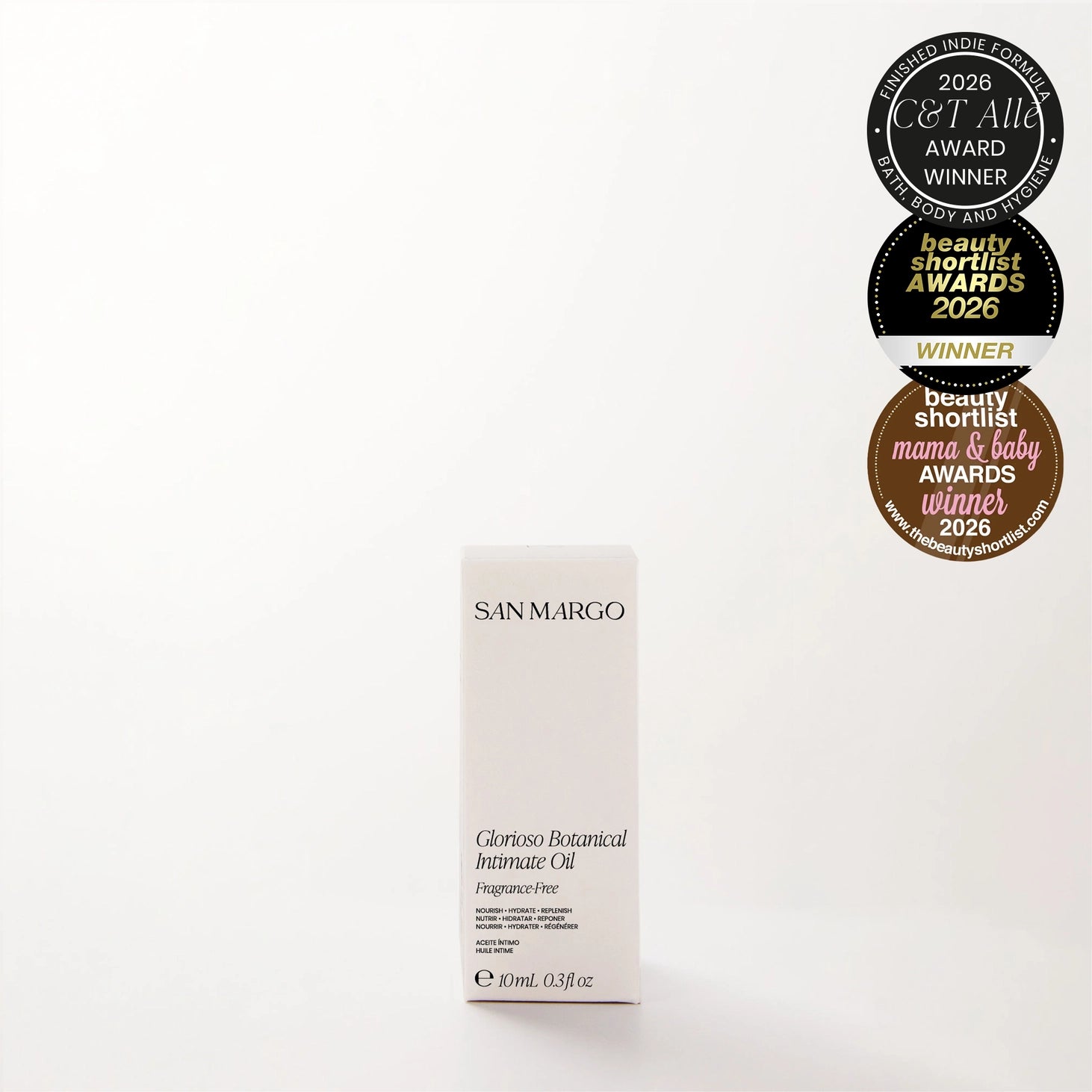 San Margo Glorioso Botanical Intimate Oil