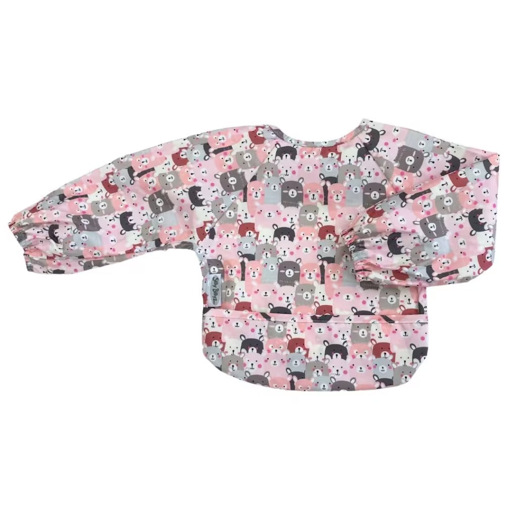 Silly Billyz Wipe Down Long Sleeve Bib