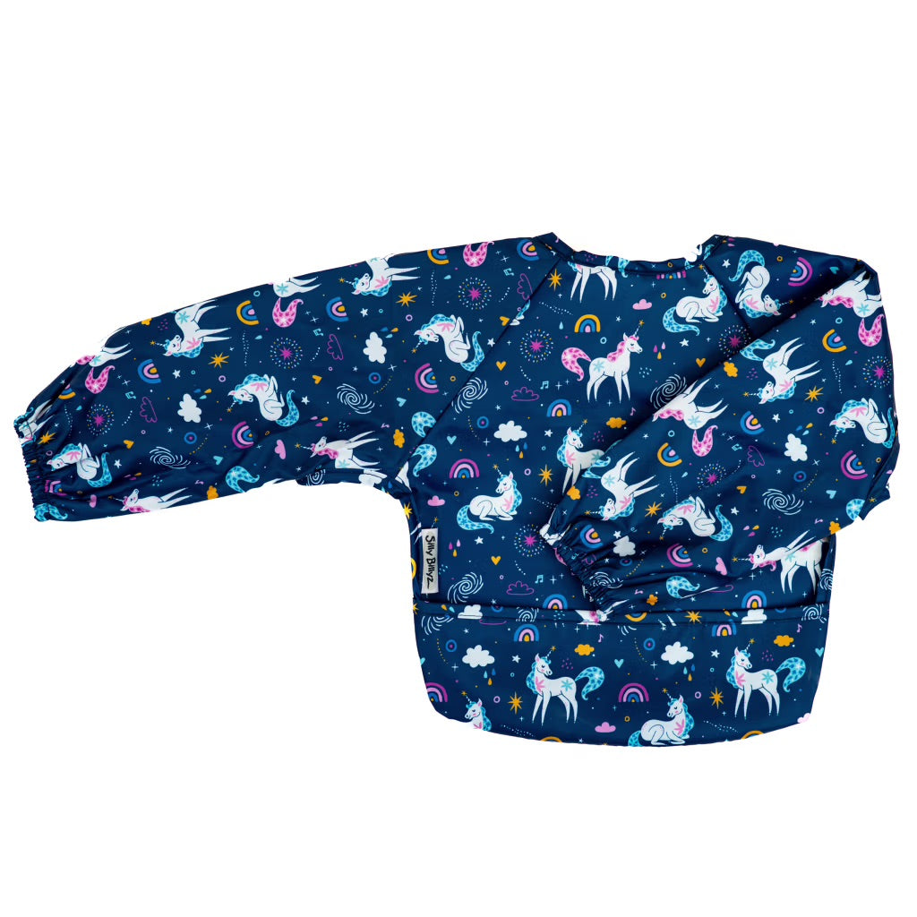 Silly Billyz Wipe Down Long Sleeve Bib