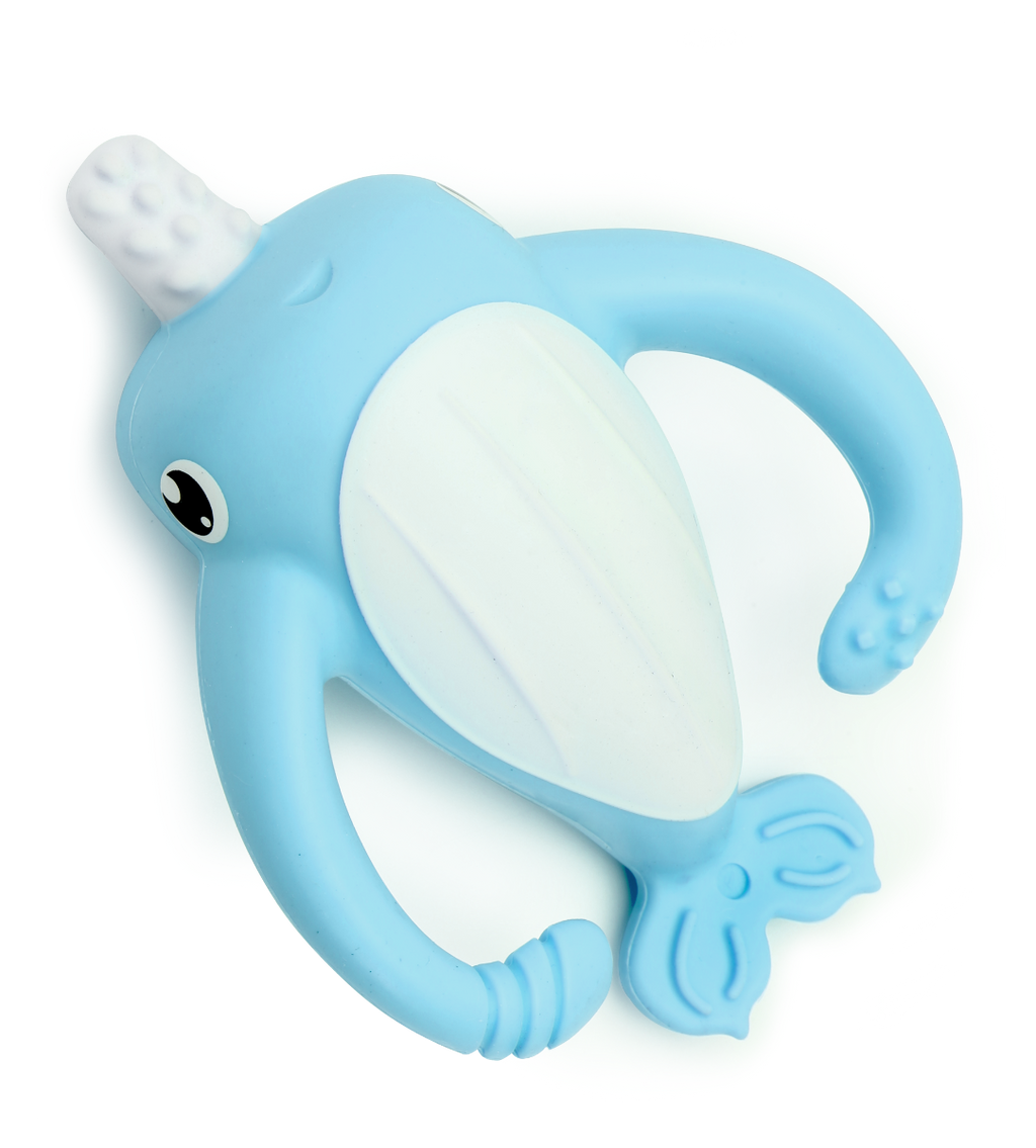 Smily Mia Nora Narwhal Silicone Teether