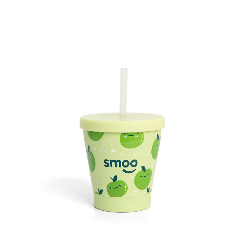 Smoo Stainless Steel Smoothie Cup - Apple