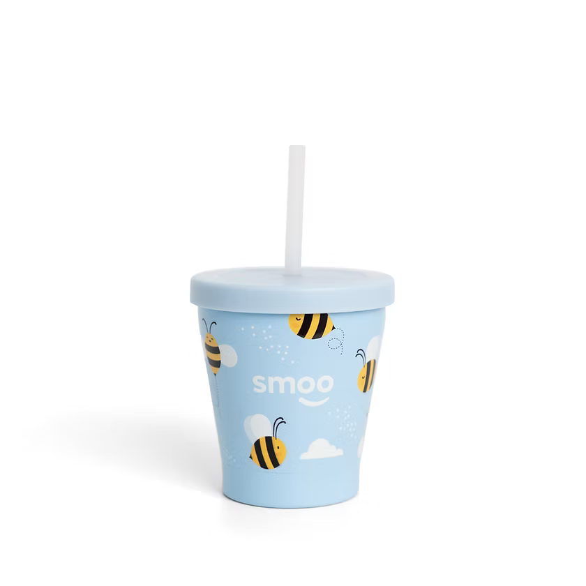 Smoo Stainless Steel Smoothie Cup - Bee
