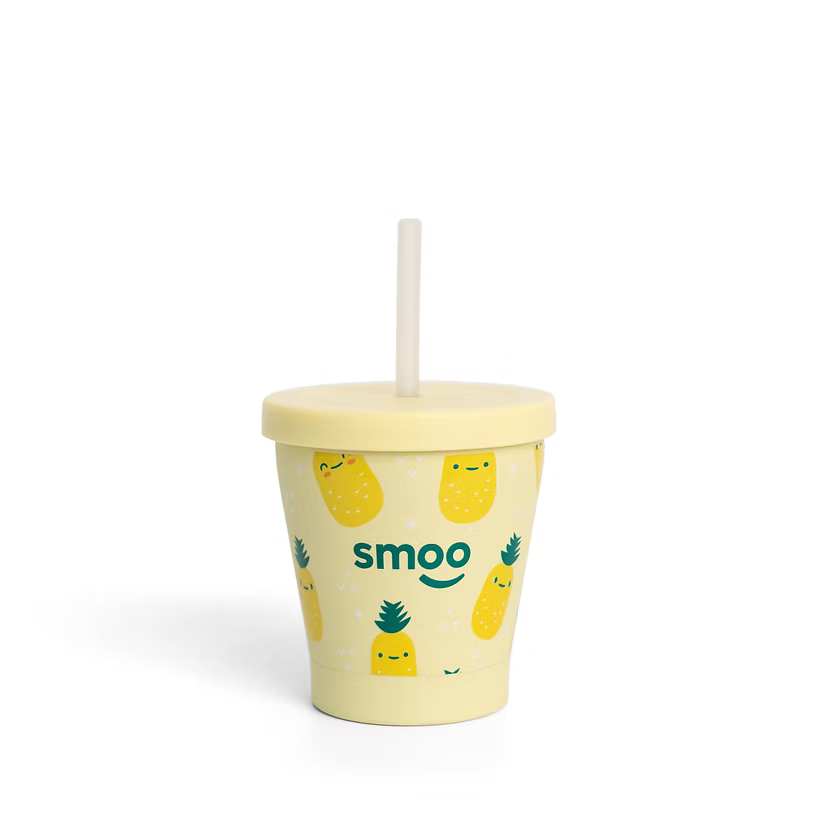 Smoo Stainless Steel Smoothie Cup - Pineapple