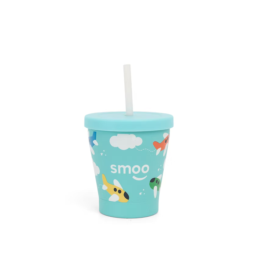 Smoo Stainless Steel Smoothie Cup - Planes