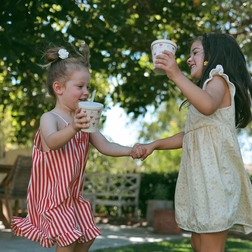 Smoo Stainless Steel Smoothie Cup - Tulip