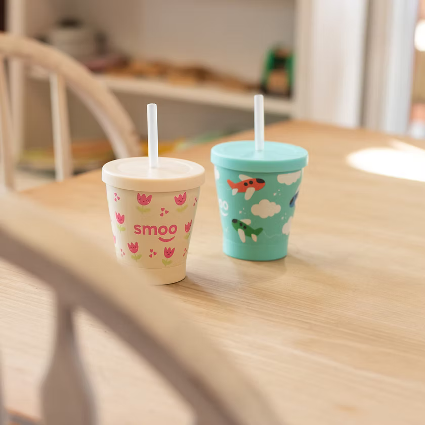 Smoo Stainless Steel Smoothie Cup - Tulip