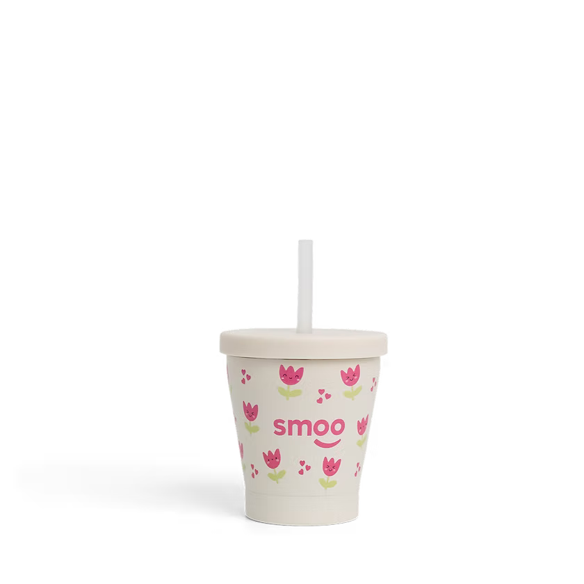 Smoo Stainless Steel Smoothie Cup - Tulip