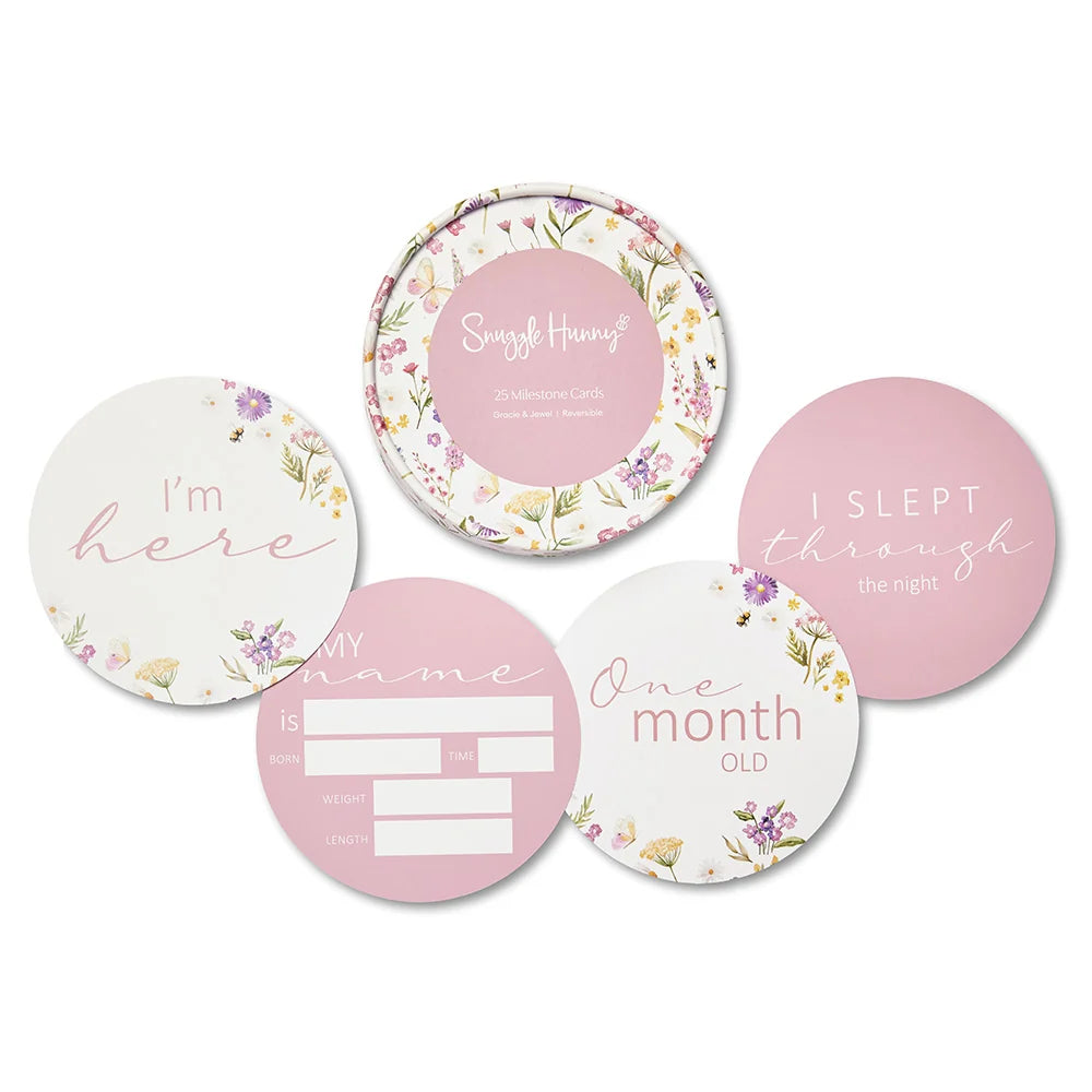 Snuggle Honey Milestone Cards