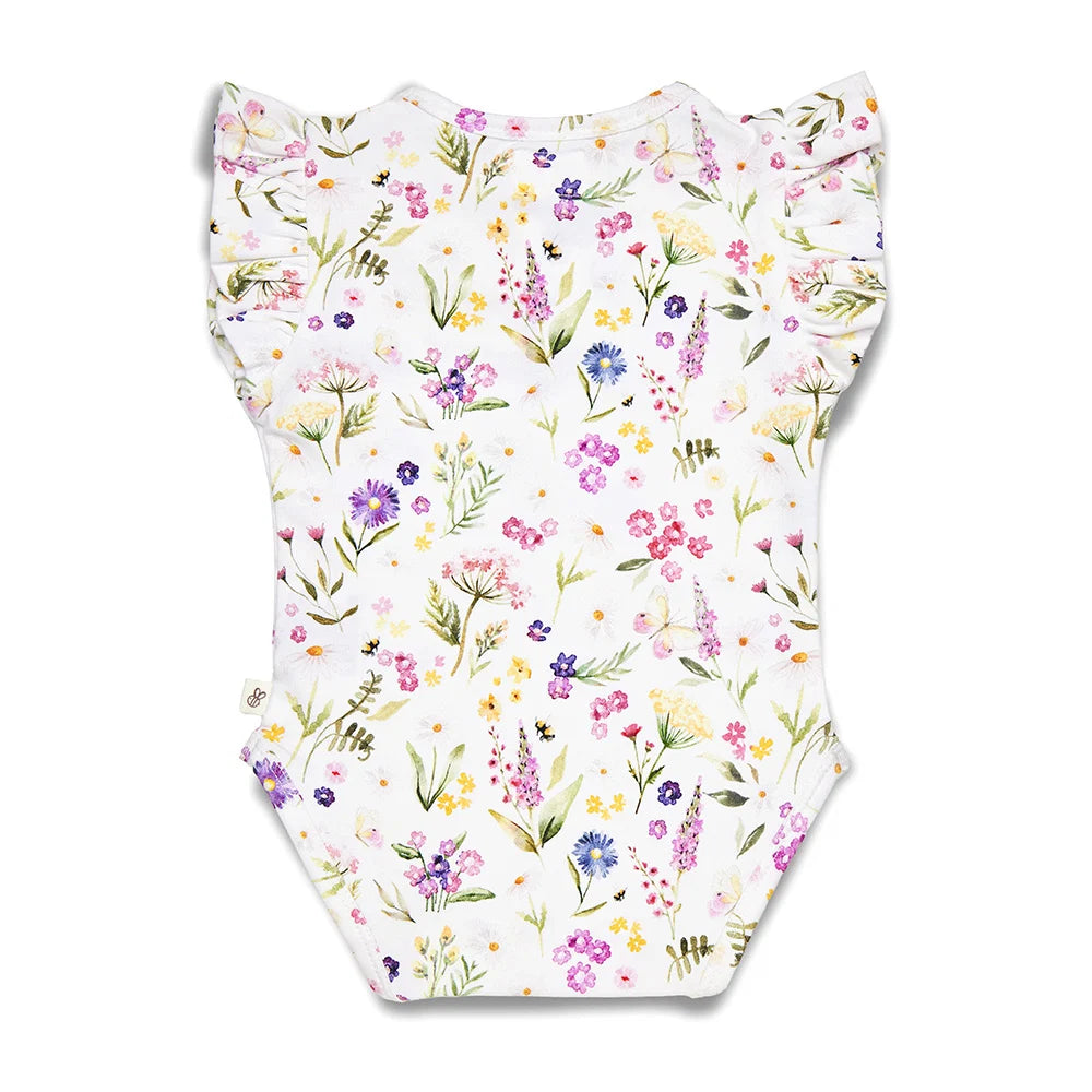 Snuggle Honey Bodysuit - Gracie with Frills