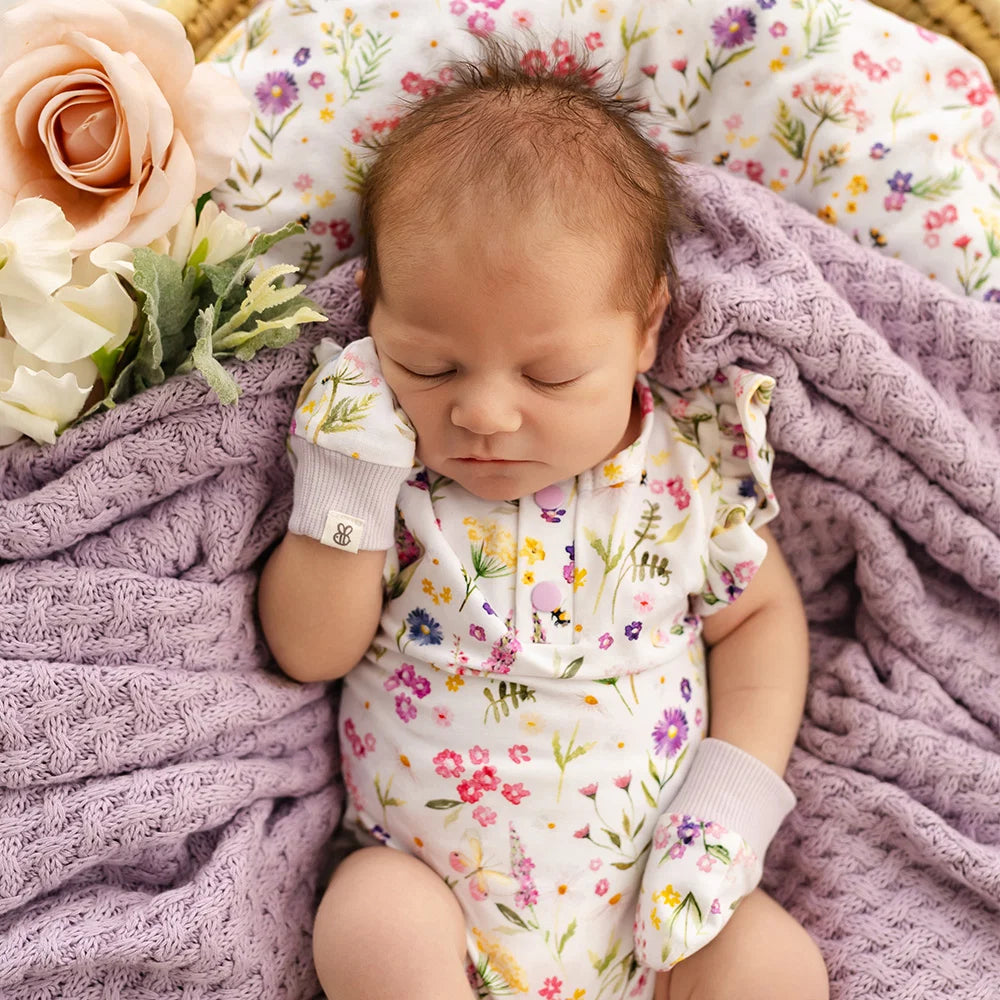 Snuggle Honey Bodysuit - Gracie with Frills