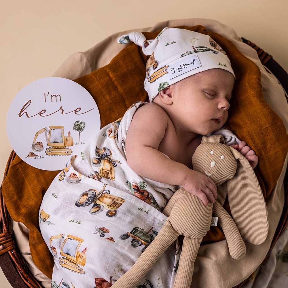 Snuggle Honey Muslin Wraps - Prints