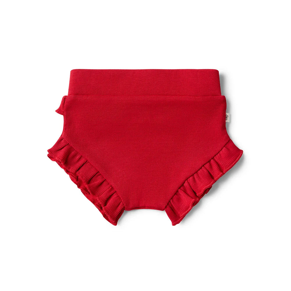 Snuggle Honey Cotton Bloomers - Red