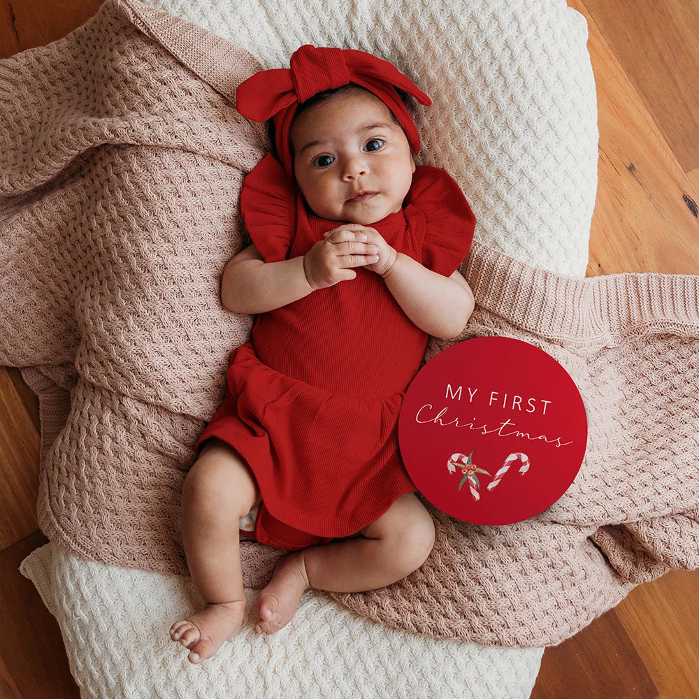 Snuggle Honey Dress - Red