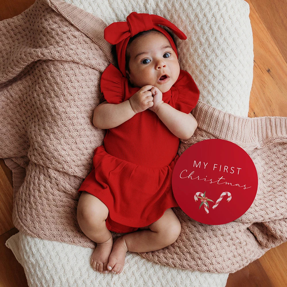 Snuggle Honey Dress - Red