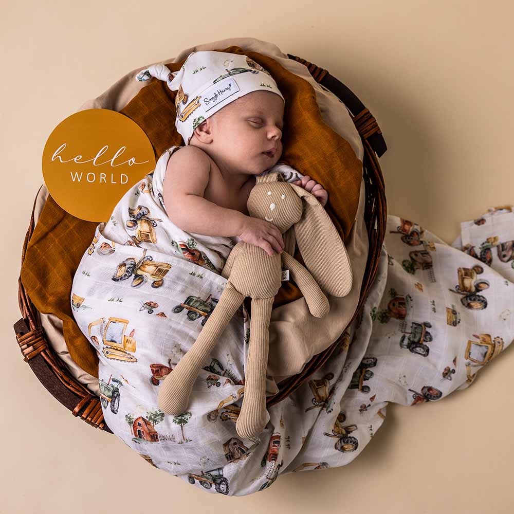 Snuggle Honey Muslin Wraps - Prints