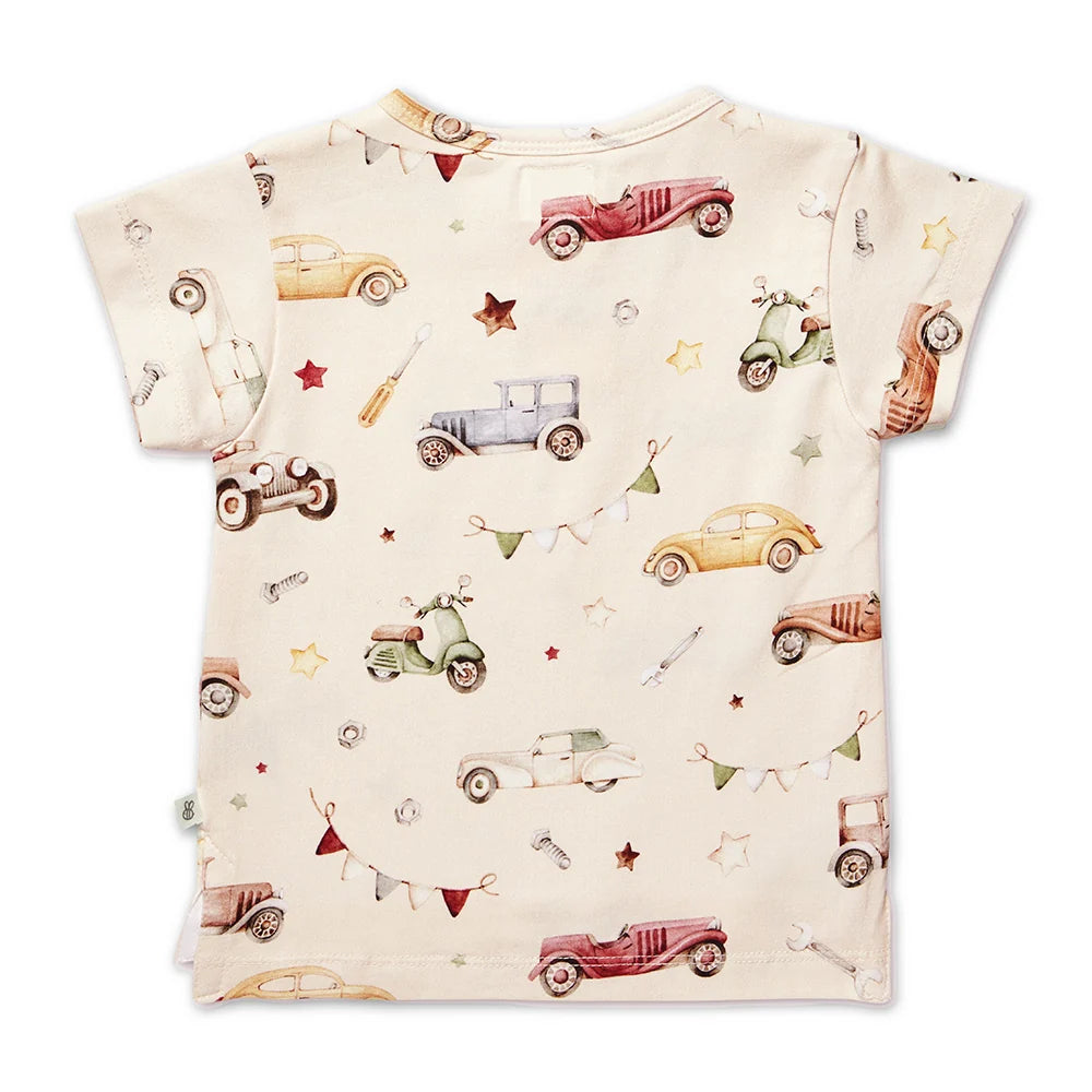 Snuggle Honey Tee - Vintage Cars