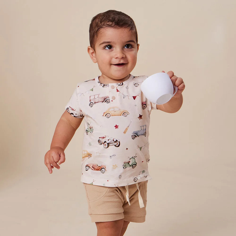 Snuggle Honey Tee - Vintage Cars