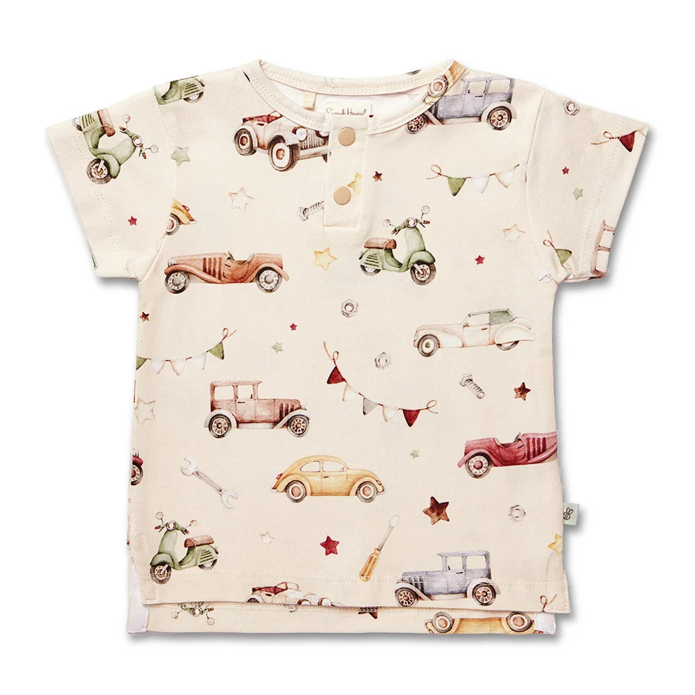 Snuggle Honey Tee - Vintage Cars