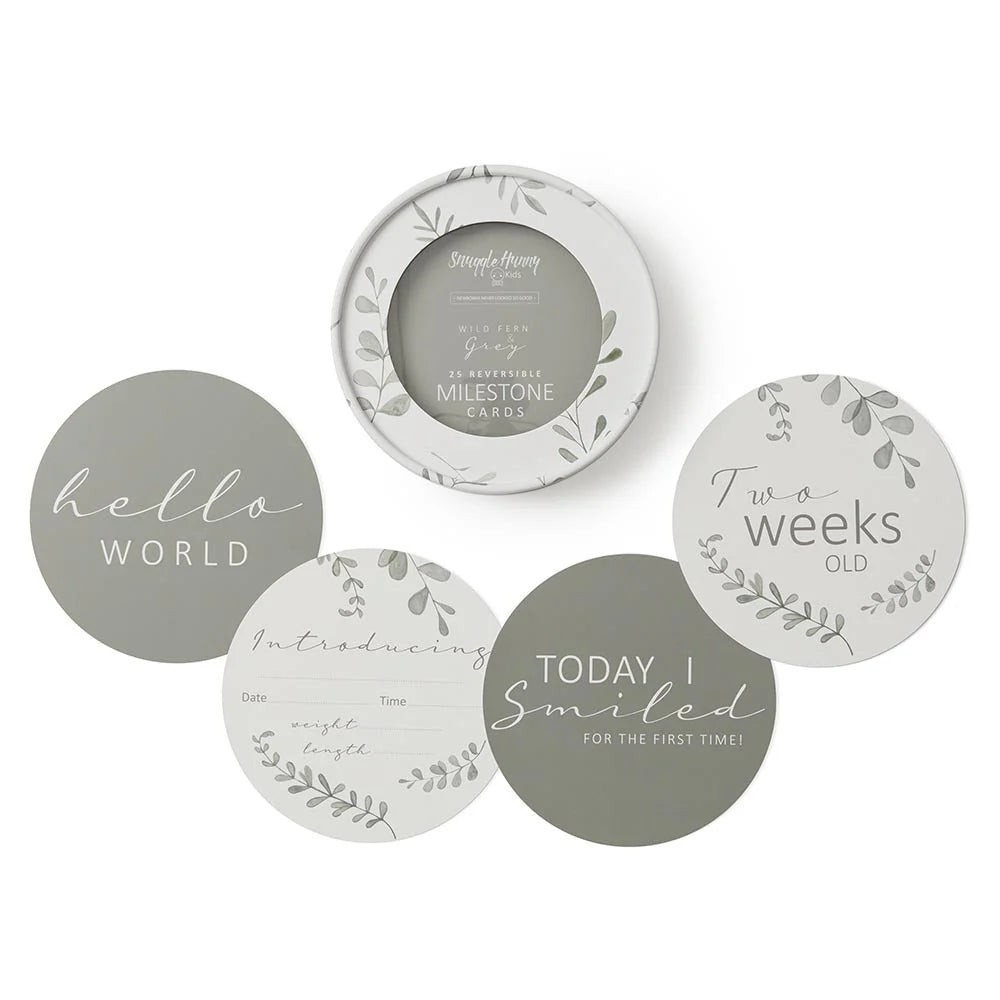 Snuggle Honey Milestone Cards