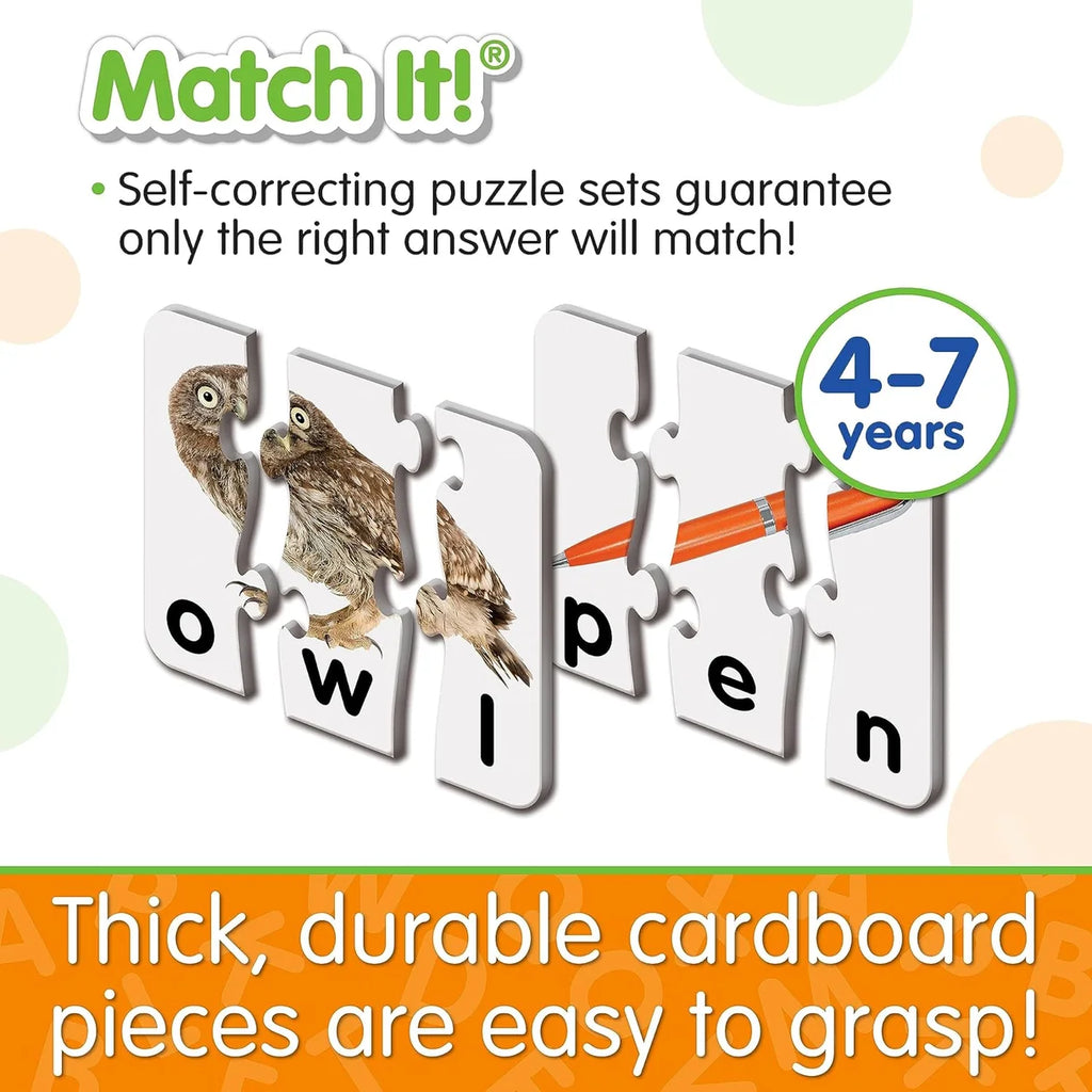 Match It Spelling - 3 Letter Words